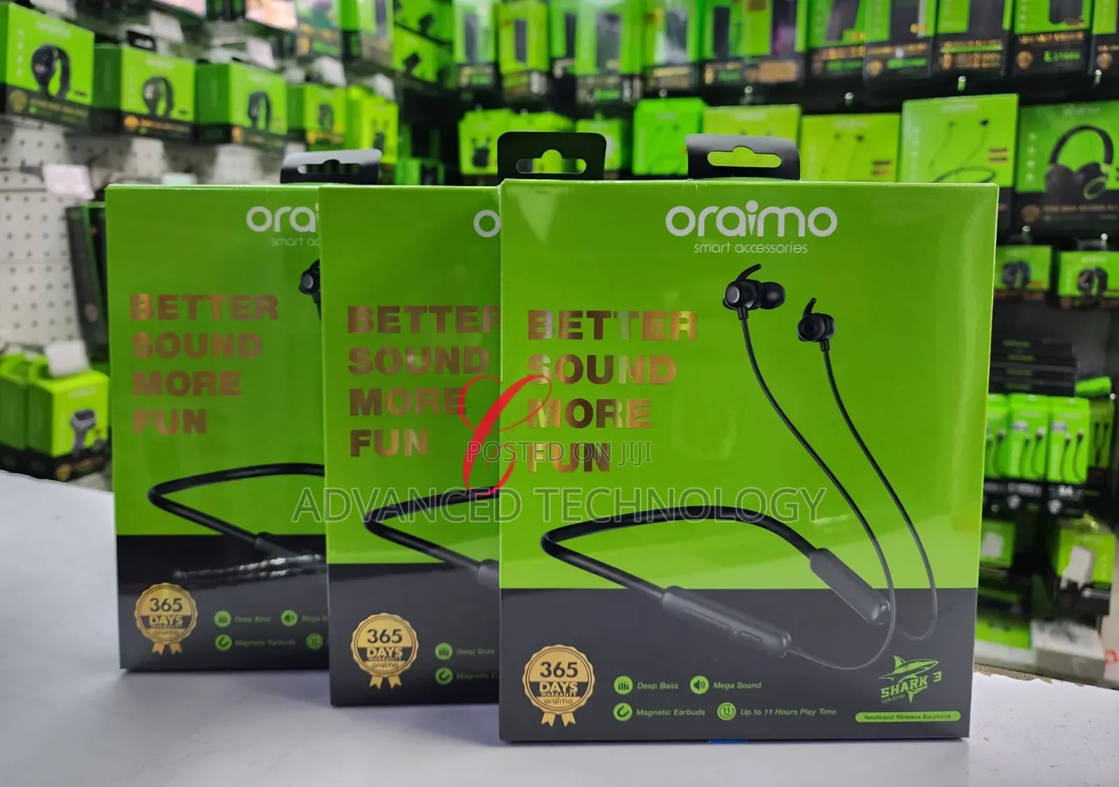 Oraimo OEB-E49D Neckband Wireless Earphones