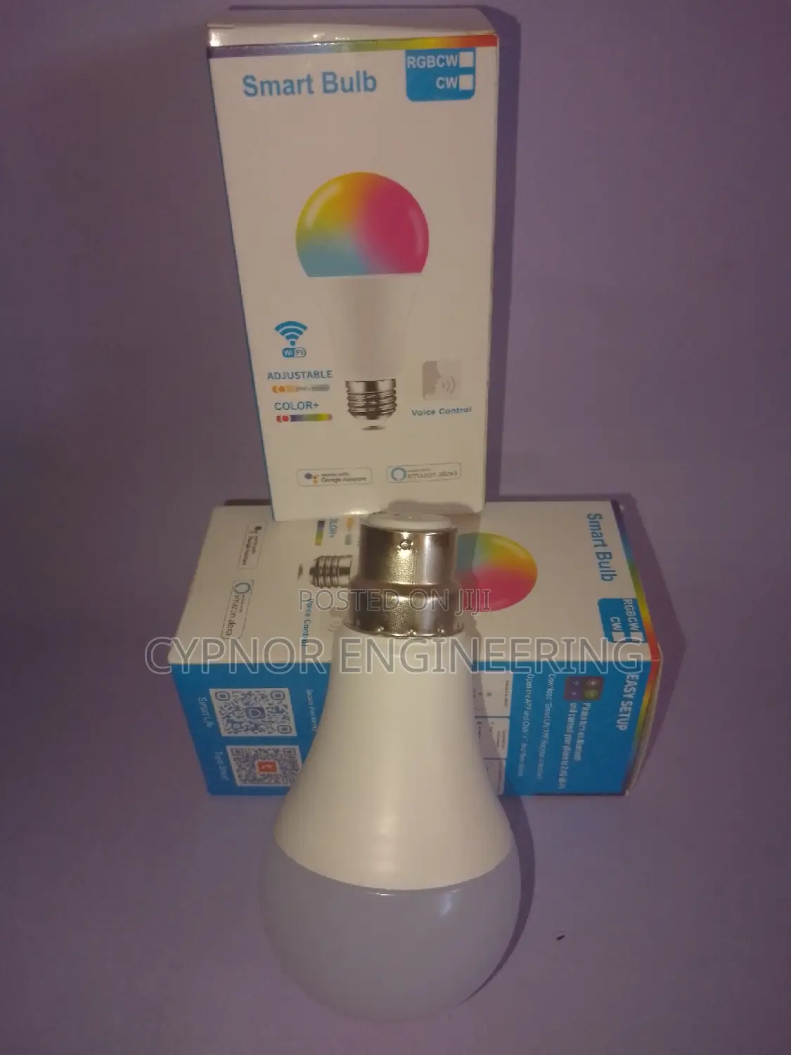 Adjustable Temperature Smart Bulb With Remote Features
