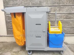 Janitor Cart With Cabinet