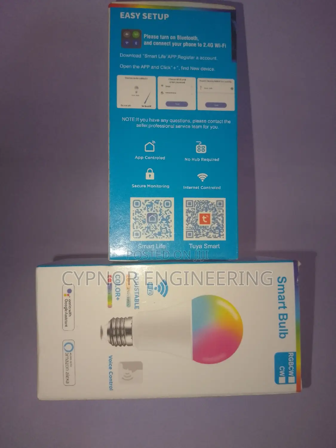 Adjustable Temperature Wifi Bulb With Tuya