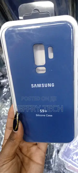 Silicone Case for Samsung Galaxy S9 Plus Blue