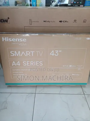 Hisense 43 Inch Smart TV. A6 Series