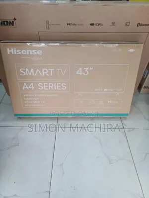 Hisense 43 Inch SMQRT TV. A4 Series