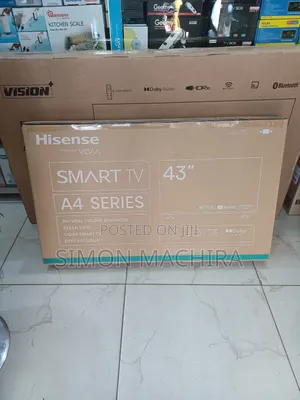 Hisense 43 Inch Smart TV. A6 Series.