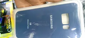 Dark Blue Silicone Case for Samsung S8