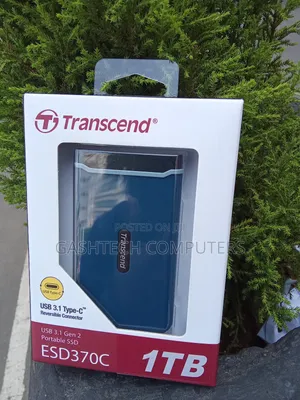 Transcend ESD370C Portable External SSD 1TB - Navy Blue