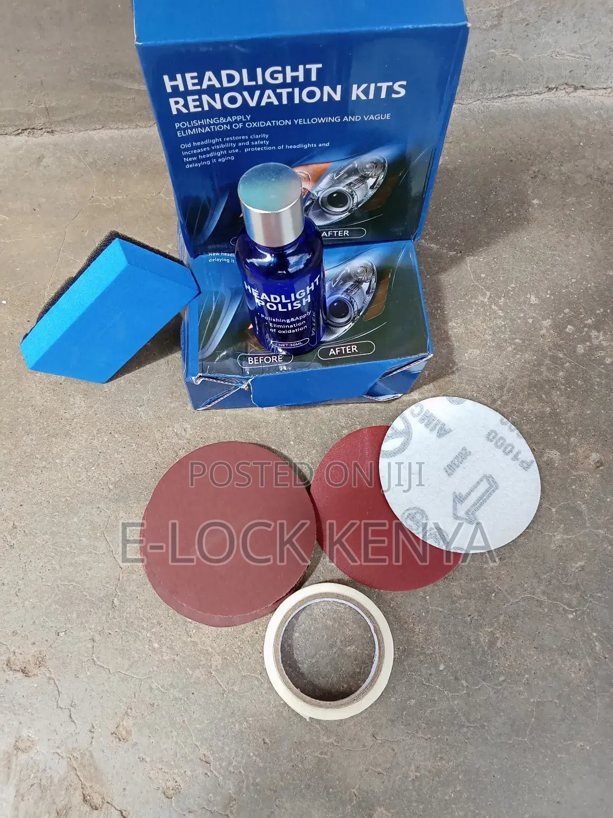 Enhanced Headlight Renovation Polish