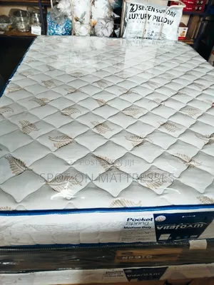 5by6 10inch Vitafoam Pocket Spring Mattresses.