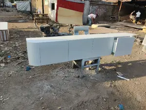 Curved Floating Tv Stand 8ft.