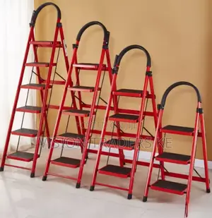 4 Step Ladder Aluminum Foldable 4 Steps Ladder