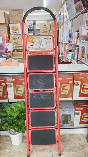 Ladder Step Ladder Steel Ladder Foldable 5 Steps