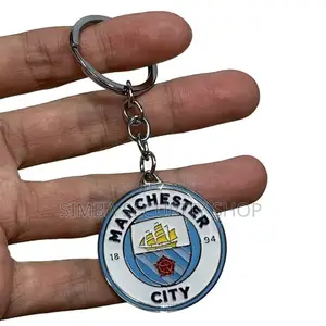 Manchester Man City Fans Football Soccer Key Chain Holder