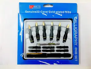 Set With 6 Nibs & 6 Ink Cartridges