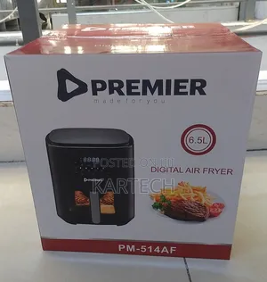 Premier Single Basket Digital Air Fryer - 6.5litres