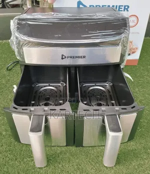 Premier Double Basket Digital Air Fryer - 8 Litres