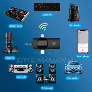 Original High Quality Lavalier Microphone -3in1 Wireless