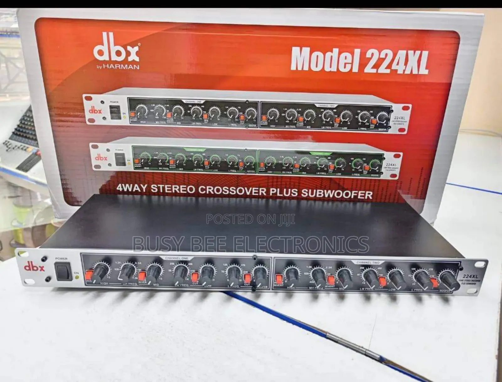 Model #24 DBX Crossover With Subwoofer Output