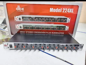 Model #24 DBX Crossover With Subwoofer Output