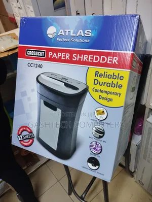 Atlas Cc1240 Cross-Cut 12 Sheets Paper Shredder