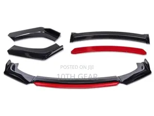 Bumper Lip Black Red