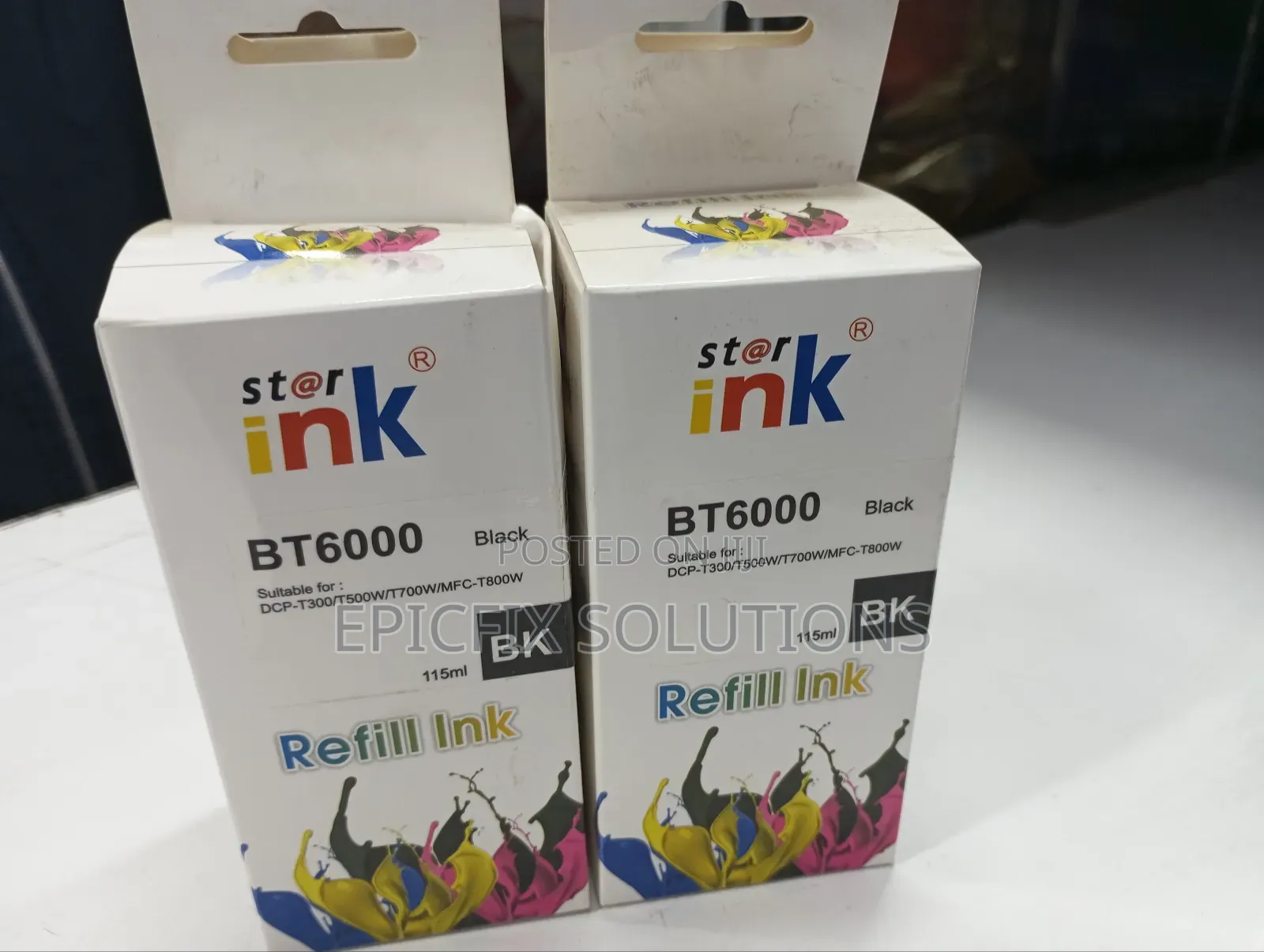 Brother Inks, Canon Inks, Epson Inks Available