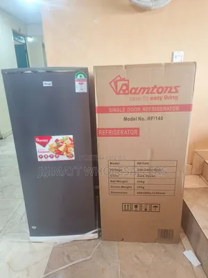 Ramtons RF/140-single Door 180ltrs Fridge-Silver
