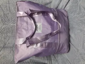 Large Purple Expandable Luggage/ Travel Bag