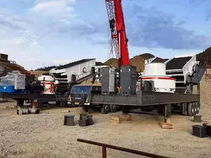 Hard Rock Mobile Stone Cone Crusher Sand Making Plant Price