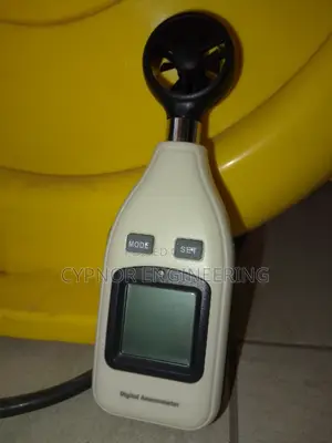 Wind Velocity Tracker Digital Anemometer Tool