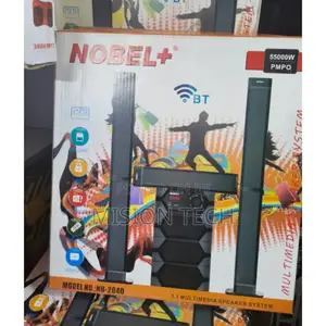 Nobel Nb-2040 Tall Boy Speaker Systemhometheare-55,000w Pmpo