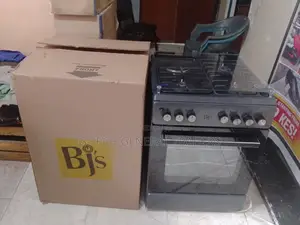 Bj's 3gas 1electric Plate 60*60 Cooker With Turbo Fan