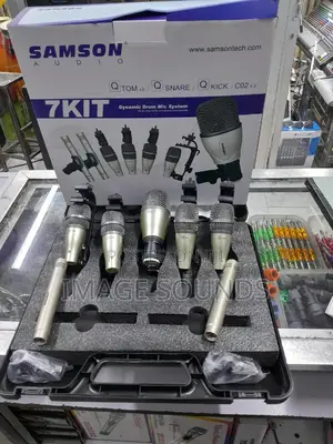 Samson Audio Drum Kit/Mics 7 Kits (7 Mics) Dynamic
