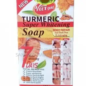 VEET GOLD TURMERIC Anti-Aging Anti Dark Spots SOAP