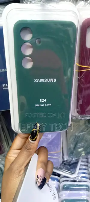 Samsung GALAXY S24 Silicone Case/Cover Green