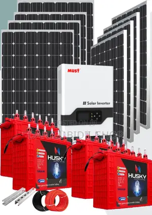 High Efficiency Tubular 2,400 Watts Solar System Package