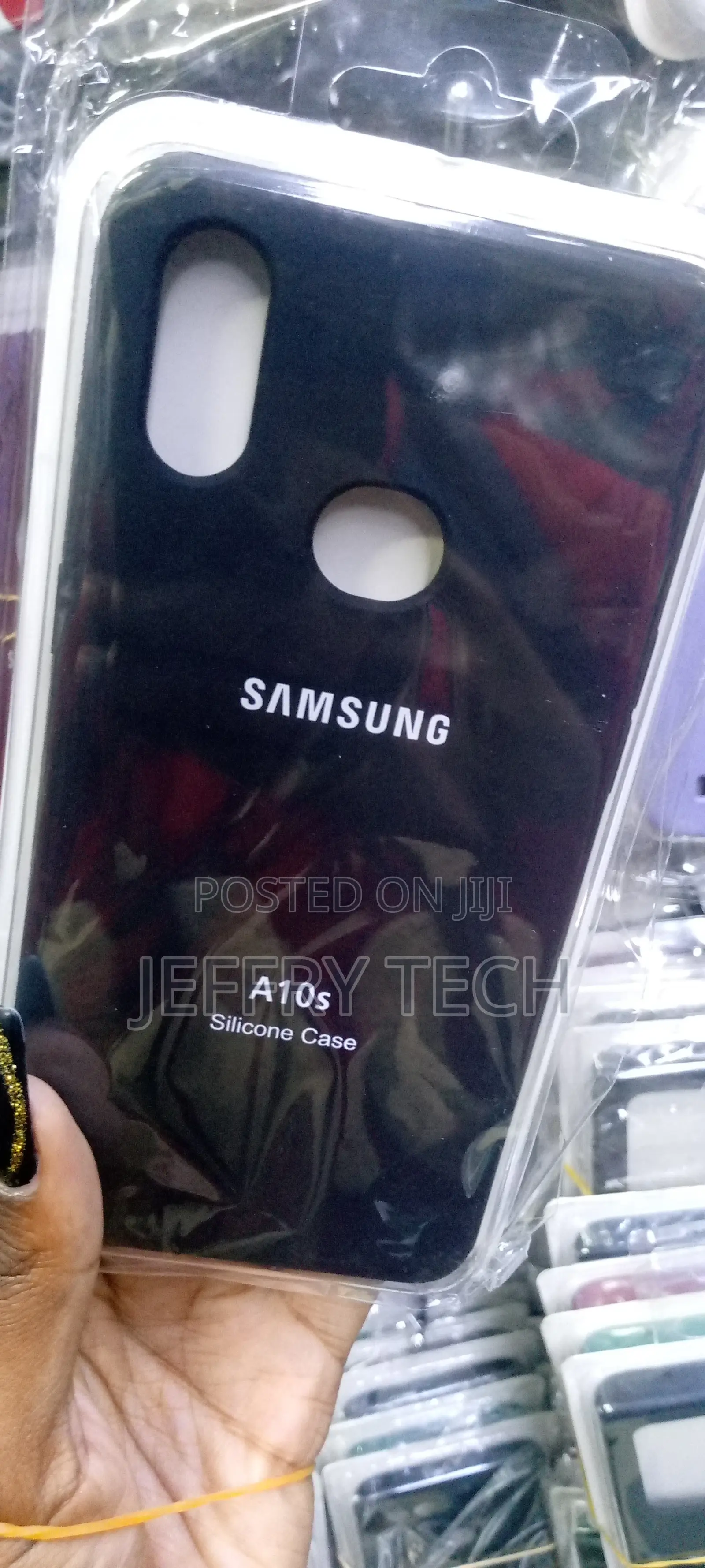 Black Case for Silicone Back Cover for Samsung Galaxy A10s B