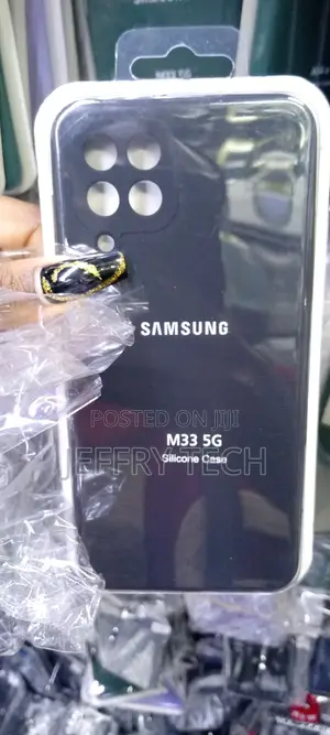 Samsung Galaxy M33 5G Back Cover Soft Matte Liquid Silicone
