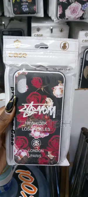 iPhone Xr Case Cool Boy Pattern Leather Cover