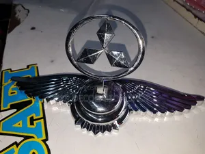 Mitsubishi 3D Front Bonnet Car Styling Stand Hood Emblem