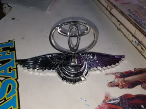 Toyota Car Styling Metal Hood Decal Badge Sticker 3D