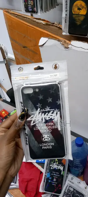 iPhone 8plus 7plus Paint Pattern Luminous Protective Back