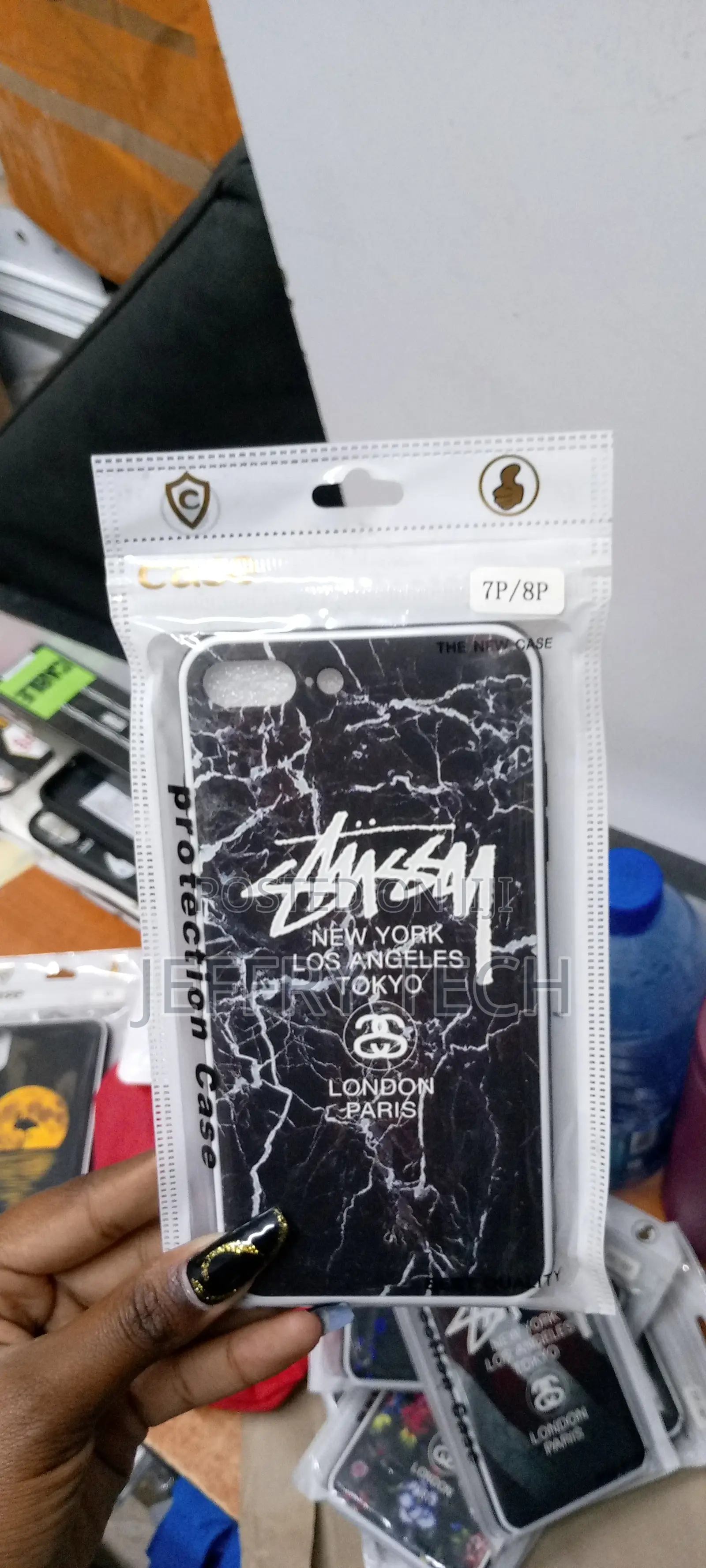 Case Box Paris London Back Cover for iPhone 7/8 Plus