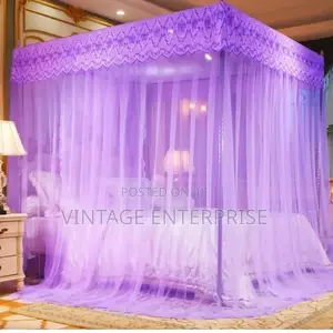4 Stand Metallic Mosquito Net
