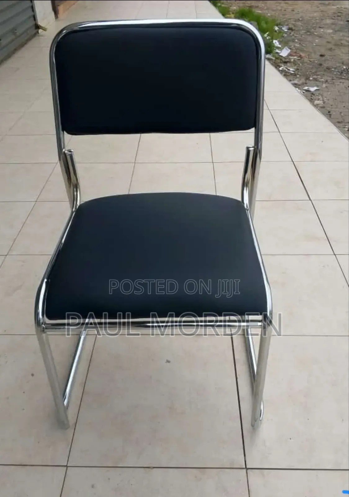 Chrome Visitors Chair