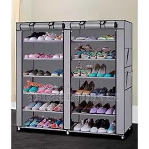 Double Collumn Rack (Plastic Shoe Rack )