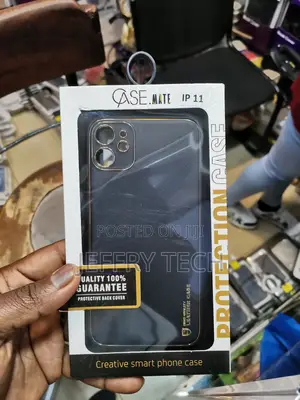 iPhone 11 Case, Luxury Leather Thin Slim Fit Rugged Bumper