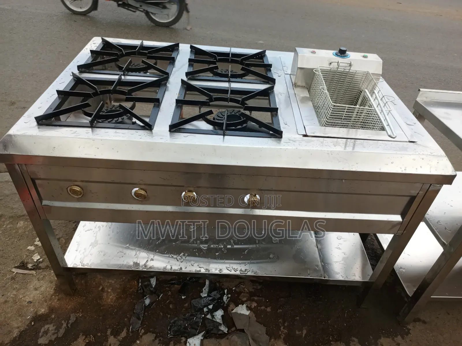 4burner Combined Cooker Units