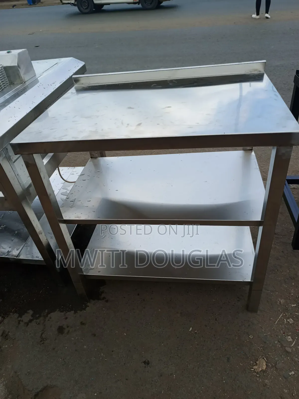Stainless Steel 2shelves Working Table