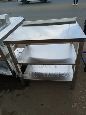 Stainless Steel 2shelves Working Table