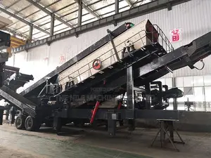 Widely Mobile Screening Plants for Limestone Basalt Quarry
